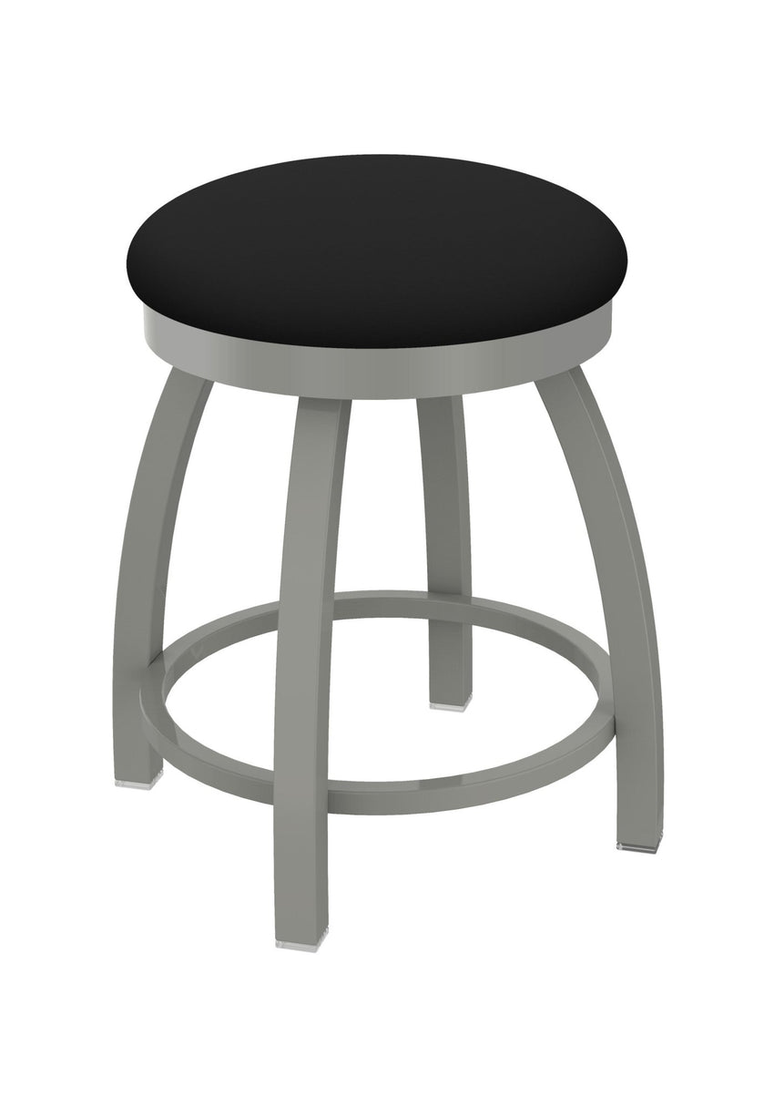 Holland Bar Stool 802 Misha Swivel Vanity Stool Upholstered Seat 18"H (HBS - 802 - VS - UP - 18H) - SchoolOutlet