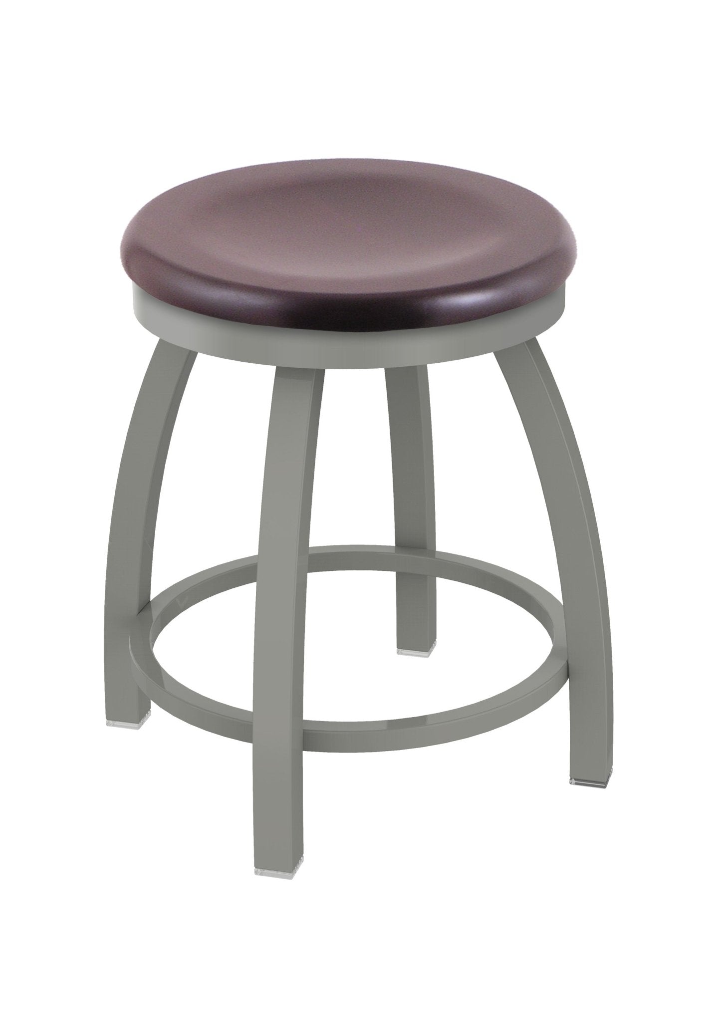 Holland Bar Stool 802 Misha Swivel Vanity Stool Wooden Seat 18"H (HBS - 802 - VS - WD - 18H) - SchoolOutlet