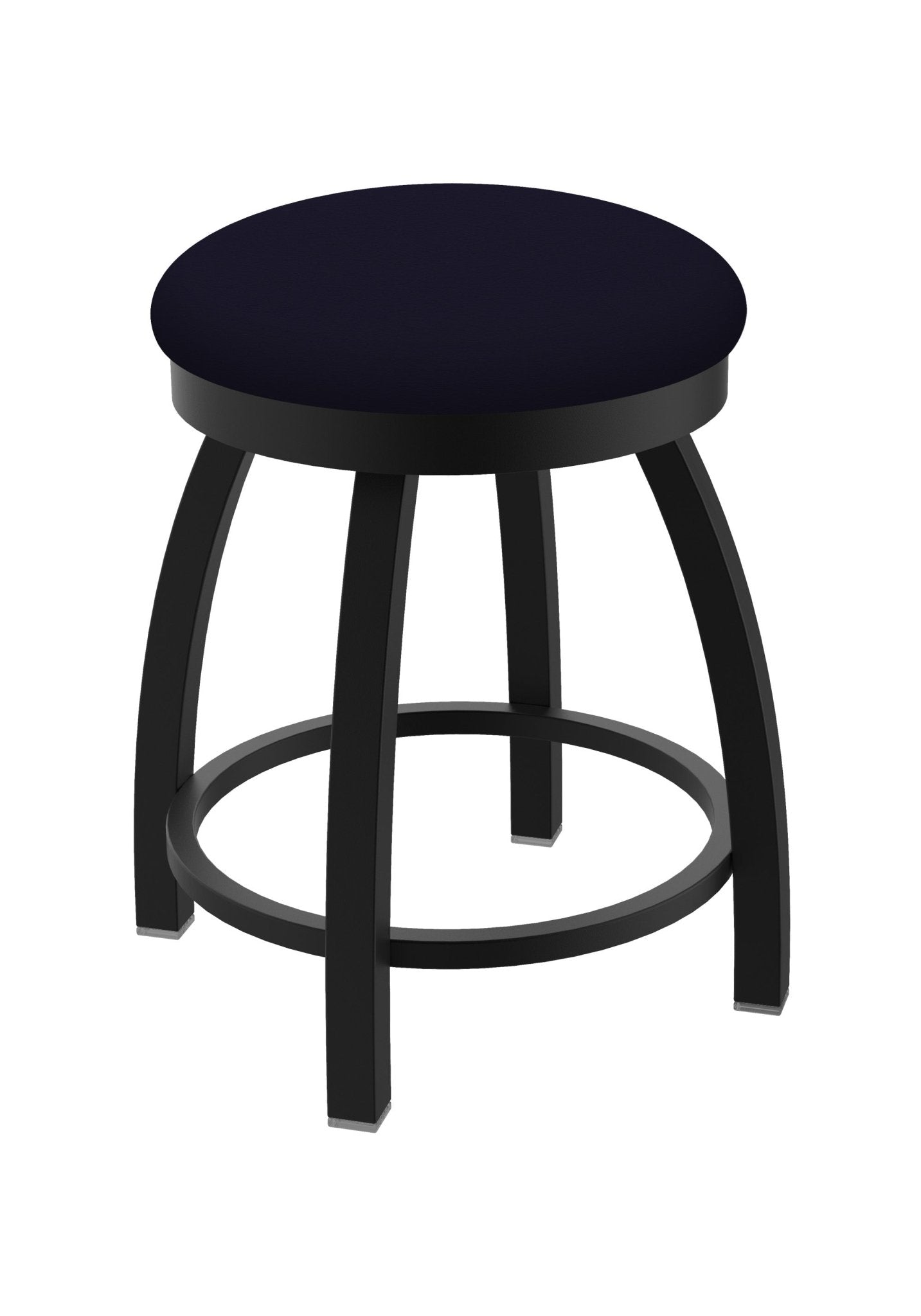 Holland Bar Stool 802 Misha Swivel Vanity Stool Upholstered Seat 18"H (HBS - 802 - VS - UP - 18H) - SchoolOutlet