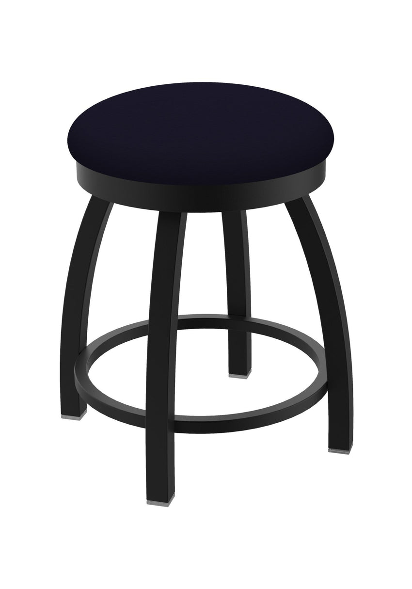 Holland Bar Stool 802 Misha Swivel Vanity Stool Upholstered Seat 18"H (HBS - 802 - VS - UP - 18H) - SchoolOutlet