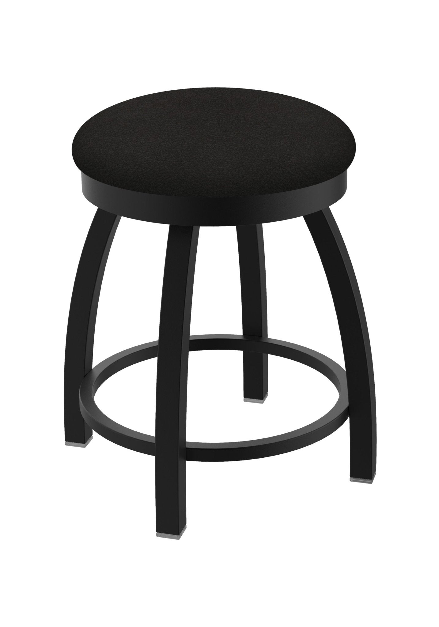 Holland Bar Stool 802 Misha Swivel Vanity Stool Upholstered Seat 18"H (HBS - 802 - VS - UP - 18H) - SchoolOutlet