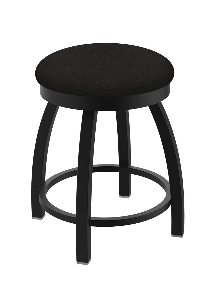 Holland Bar Stool 802 Misha Swivel Vanity Stool Upholstered Seat 18"H (HBS - 802 - VS - UP - 18H) - SchoolOutlet