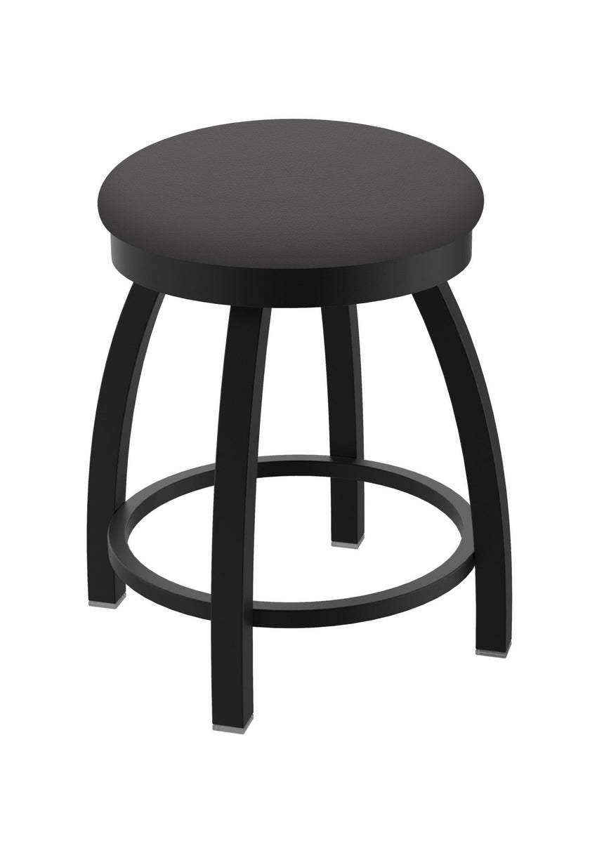 Holland Bar Stool 802 Misha Swivel Vanity Stool Upholstered Seat 18"H (HBS - 802 - VS - UP - 18H) - SchoolOutlet