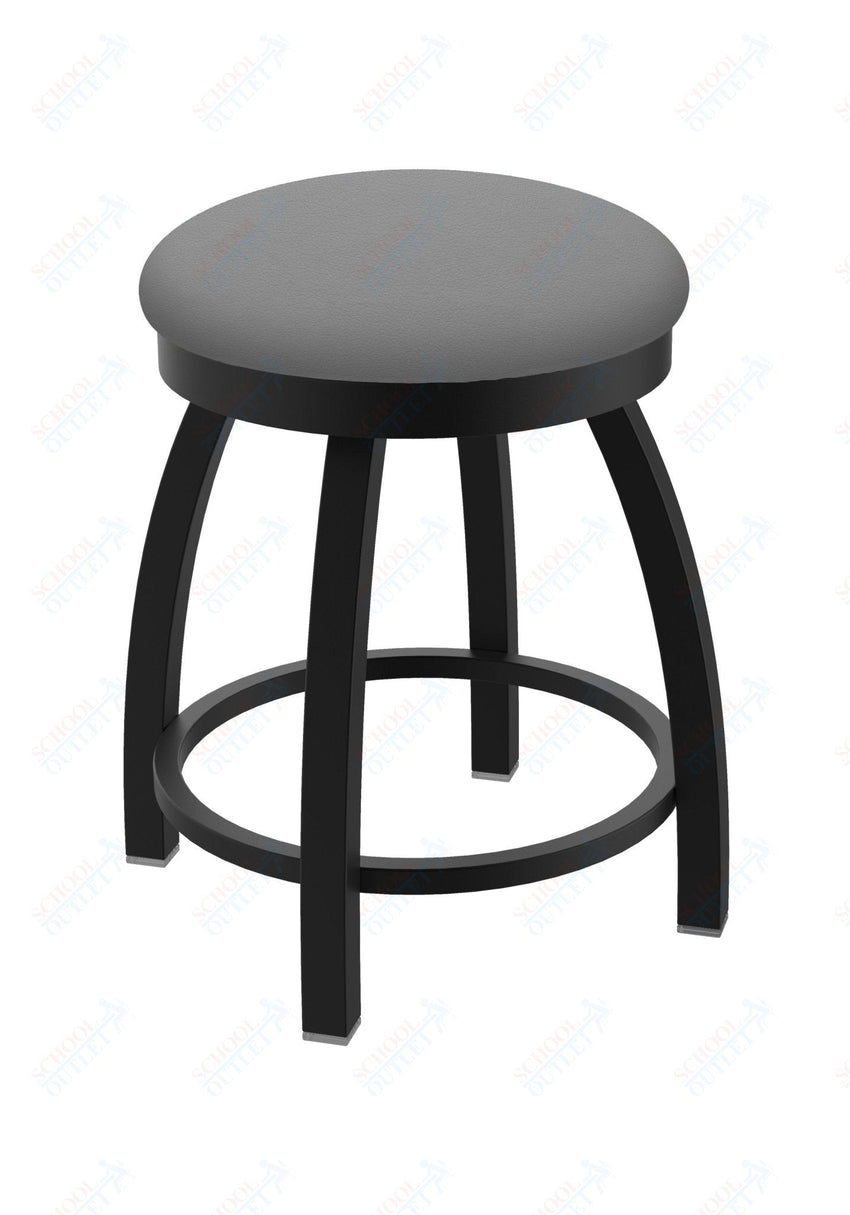 Holland Bar Stool 802 Misha Swivel Vanity Stool Upholstered Seat 18"H (HBS - 802 - VS - UP - 18H) - SchoolOutlet