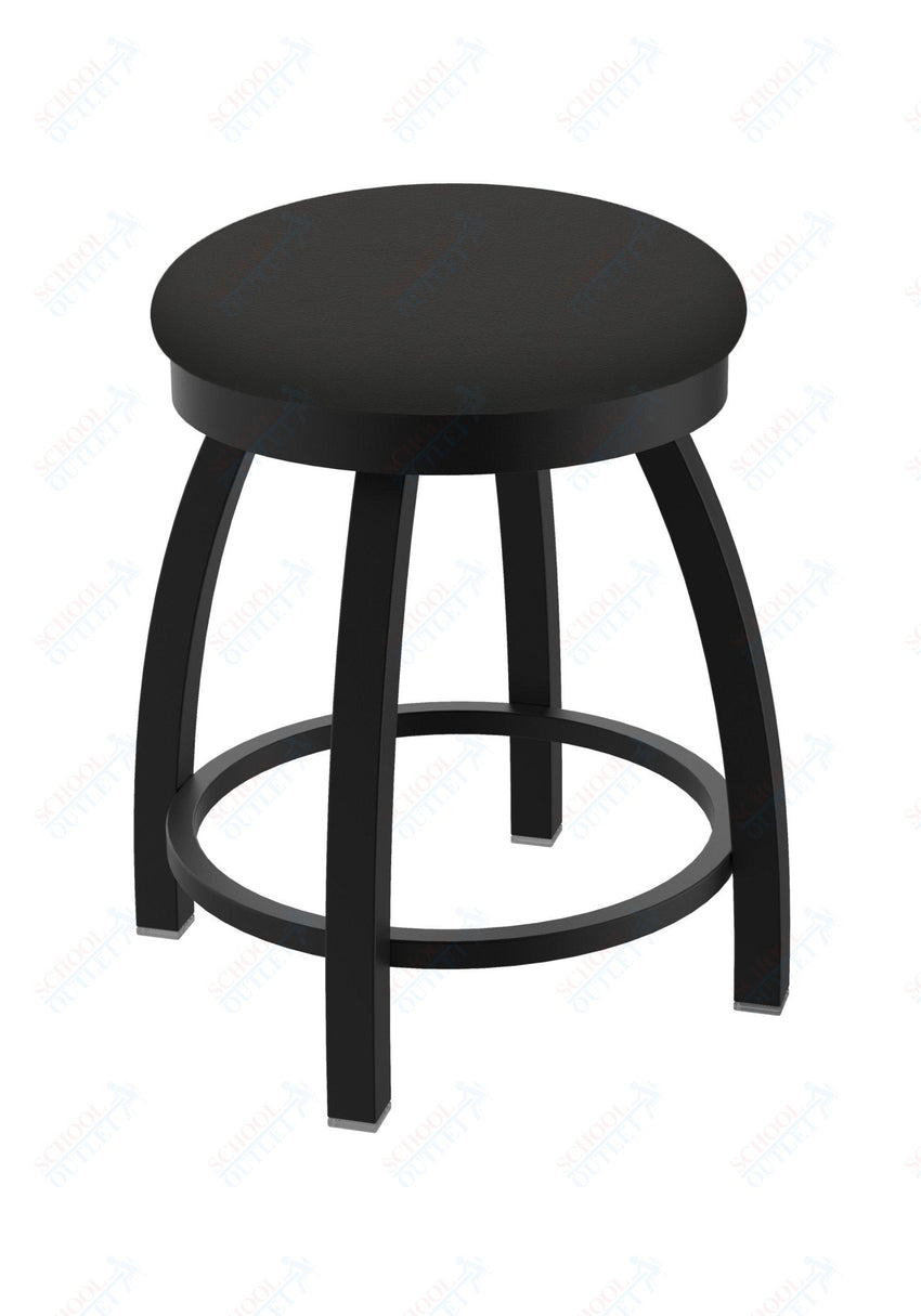 Holland Bar Stool 802 Misha Swivel Vanity Stool Upholstered Seat 18"H (HBS - 802 - VS - UP - 18H) - SchoolOutlet