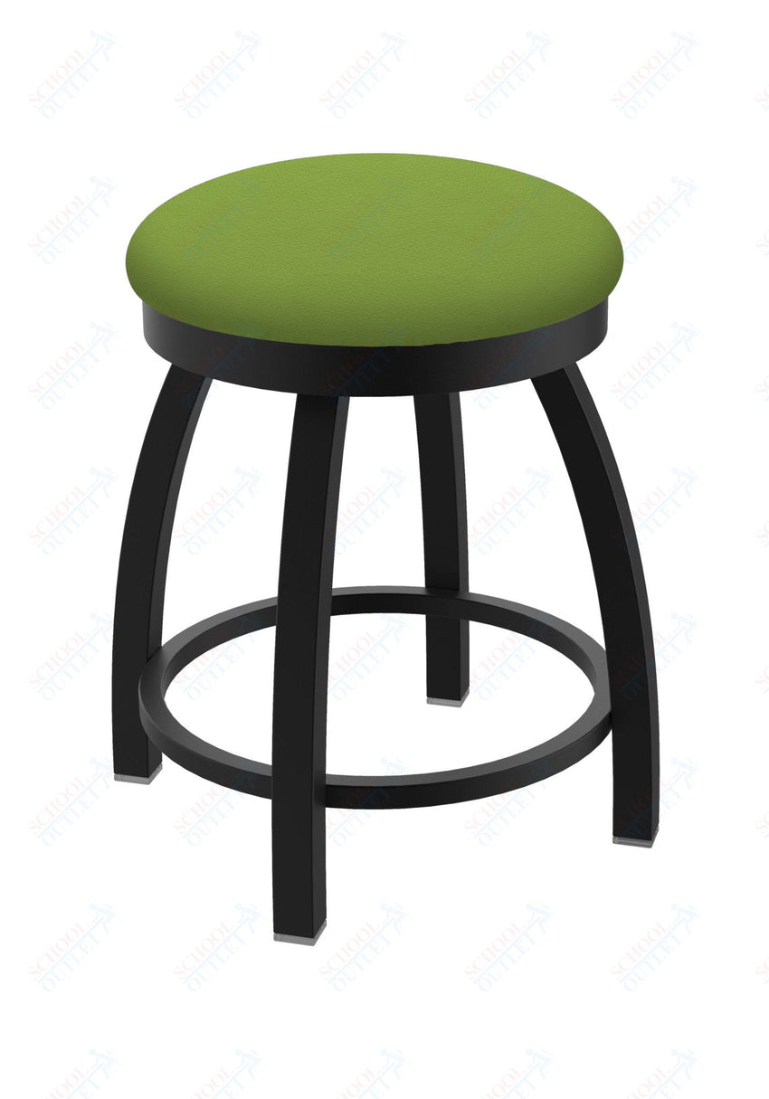Holland Bar Stool 802 Misha Swivel Vanity Stool Upholstered Seat 18"H (HBS - 802 - VS - UP - 18H) - SchoolOutlet