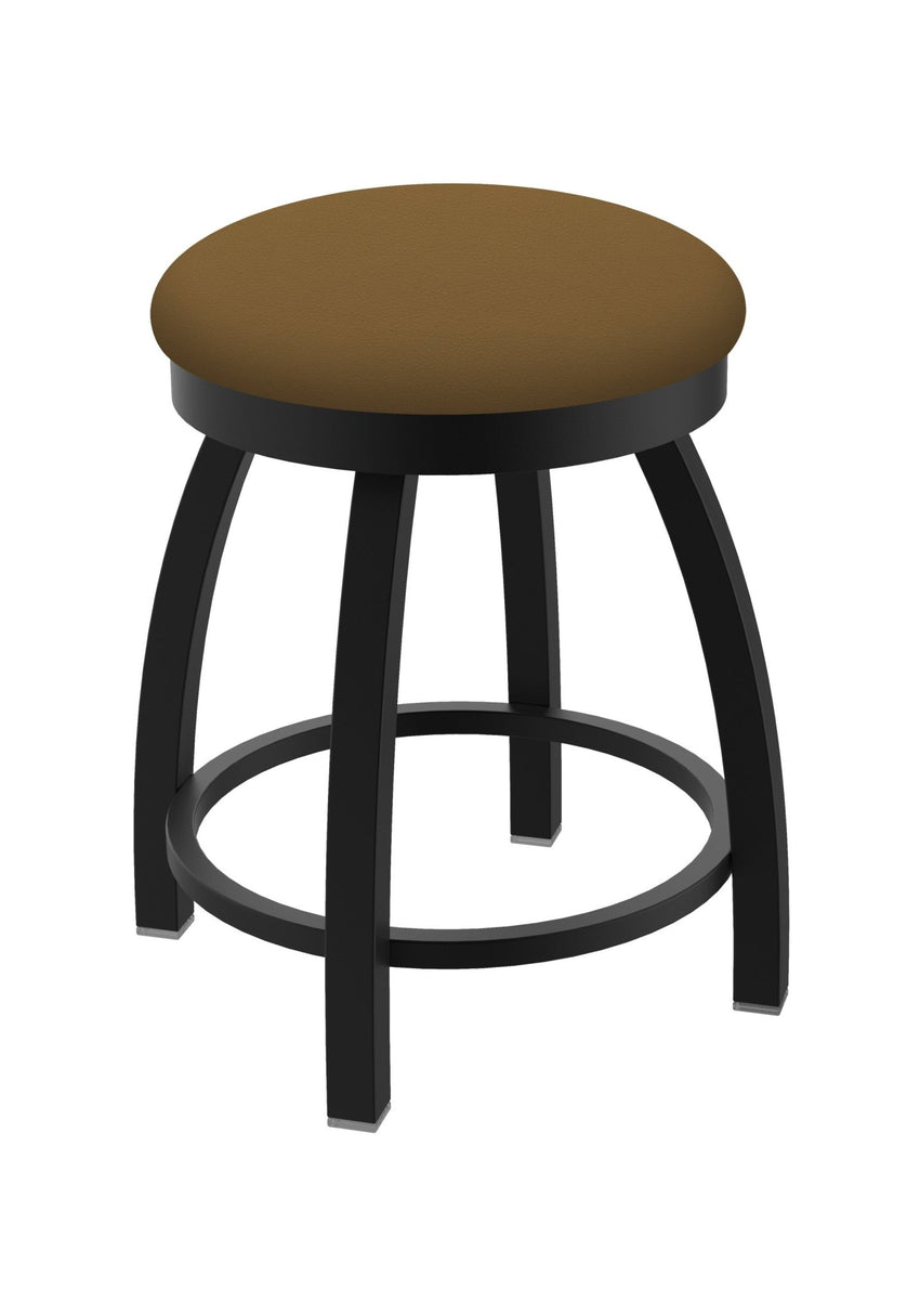 Holland Bar Stool 802 Misha Swivel Vanity Stool Upholstered Seat 18"H (HBS - 802 - VS - UP - 18H) - SchoolOutlet