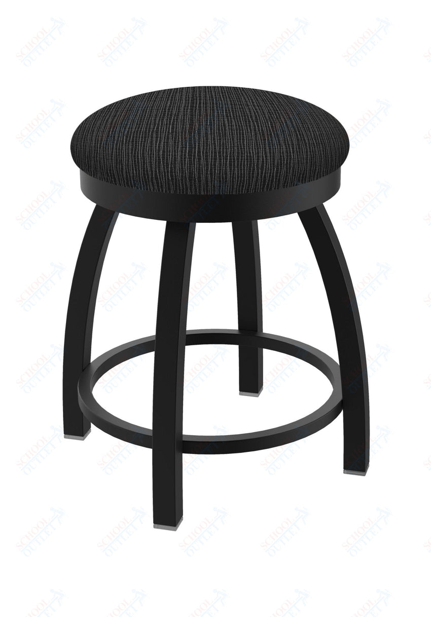 Holland Bar Stool 802 Misha Swivel Vanity Stool Upholstered Seat 18"H (HBS - 802 - VS - UP - 18H) - SchoolOutlet
