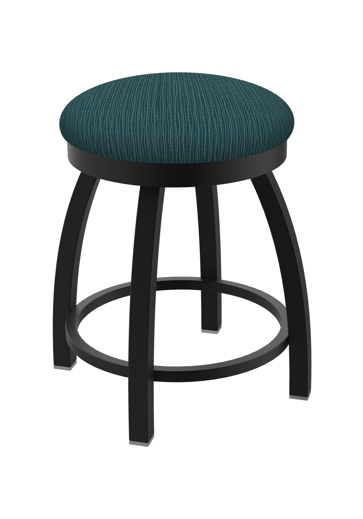 Holland Bar Stool 802 Misha Swivel Vanity Stool Upholstered Seat 18"H (HBS - 802 - VS - UP - 18H) - SchoolOutlet