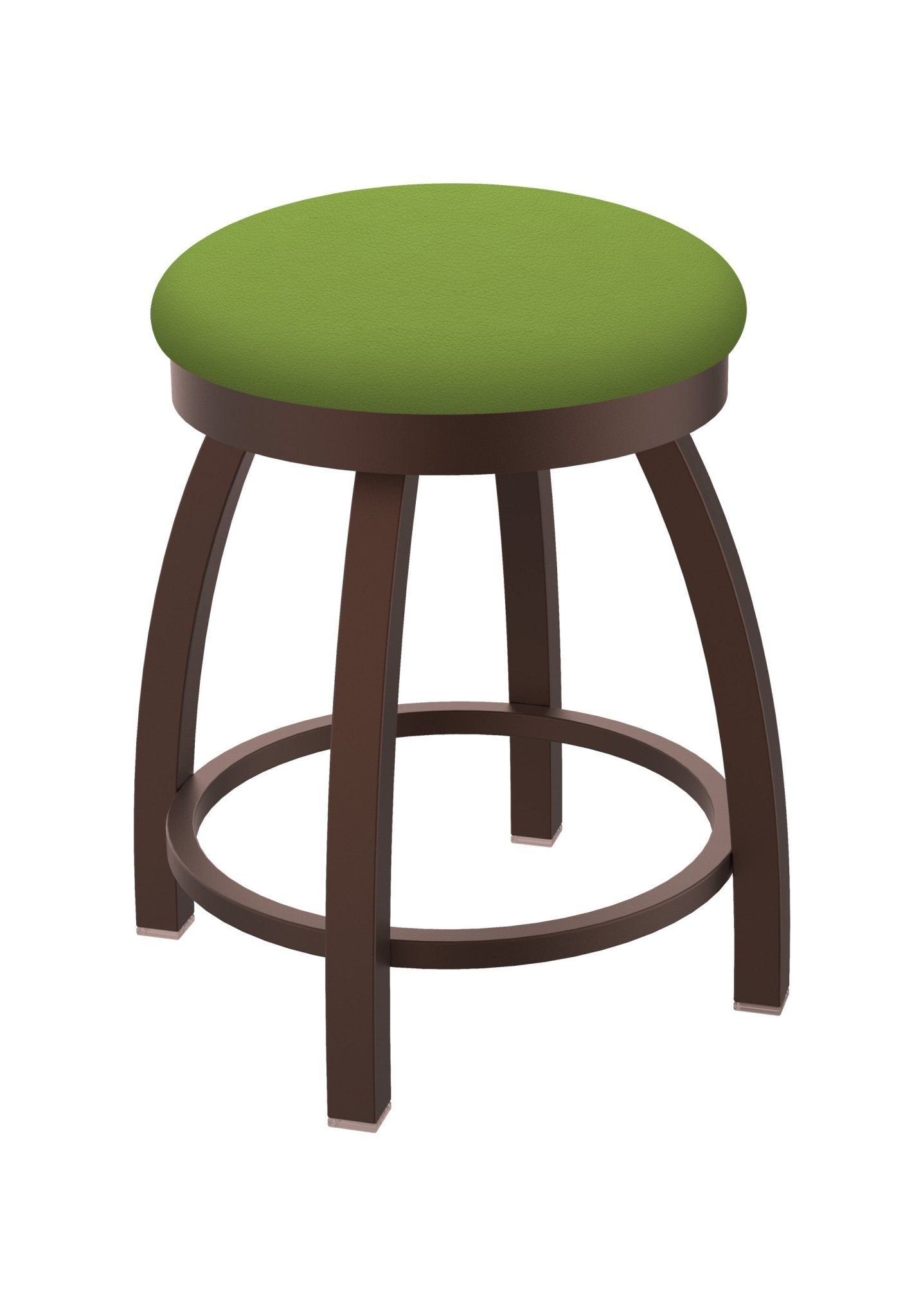 Holland Bar Stool 802 Misha Swivel Vanity Stool Upholstered Seat 18"H (HBS - 802 - VS - UP - 18H) - SchoolOutlet