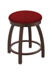 Holland Bar Stool 802 Misha Swivel Vanity Stool Upholstered Seat 18