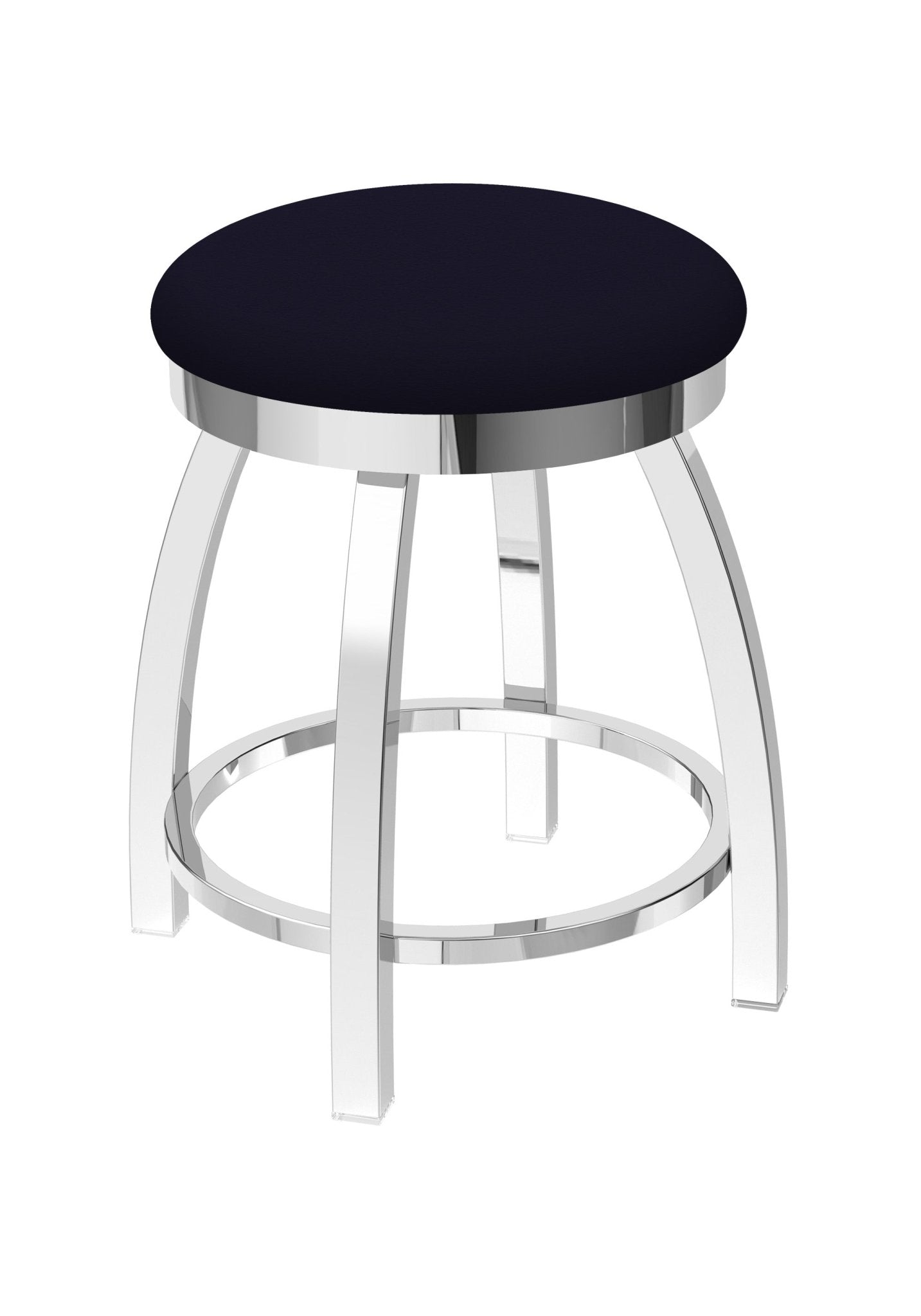 Holland Bar Stool 802 Misha Swivel Vanity Stool Upholstered Seat 18"H (HBS - 802 - VS - UP - 18H) - SchoolOutlet