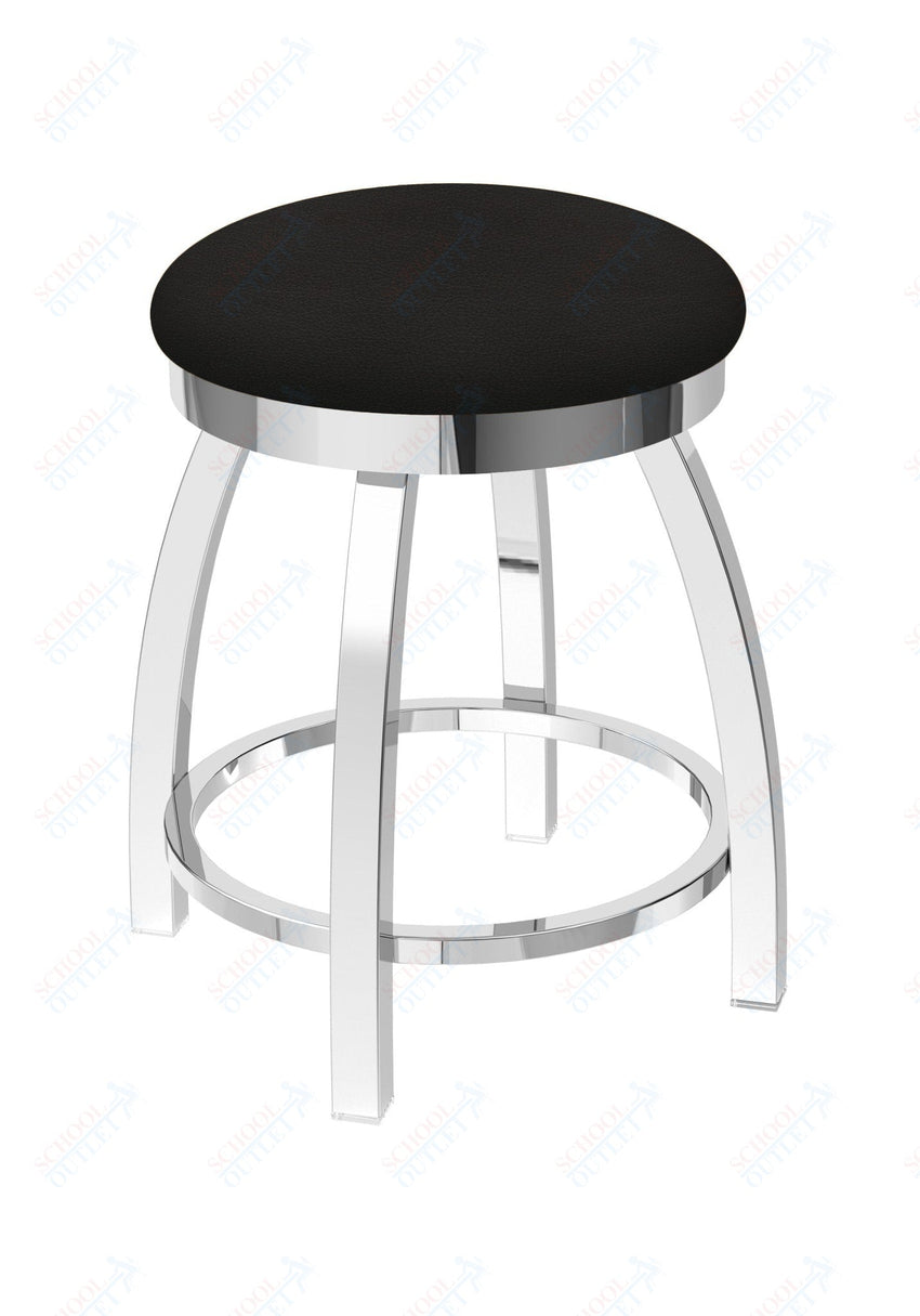 Holland Bar Stool 802 Misha Swivel Vanity Stool Upholstered Seat 18"H (HBS - 802 - VS - UP - 18H) - SchoolOutlet