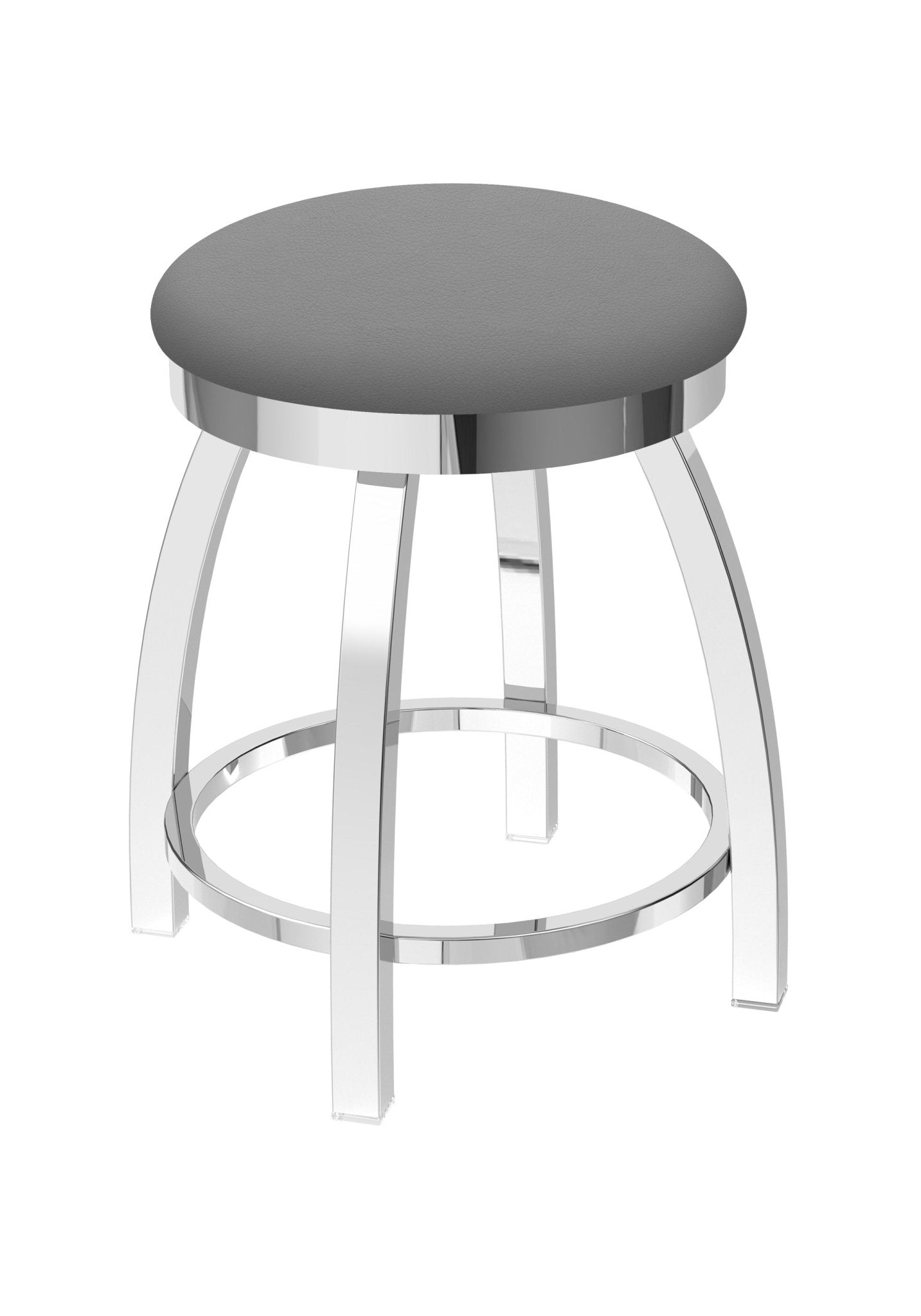 Holland Bar Stool 802 Misha Swivel Vanity Stool Upholstered Seat 18"H (HBS - 802 - VS - UP - 18H) - SchoolOutlet