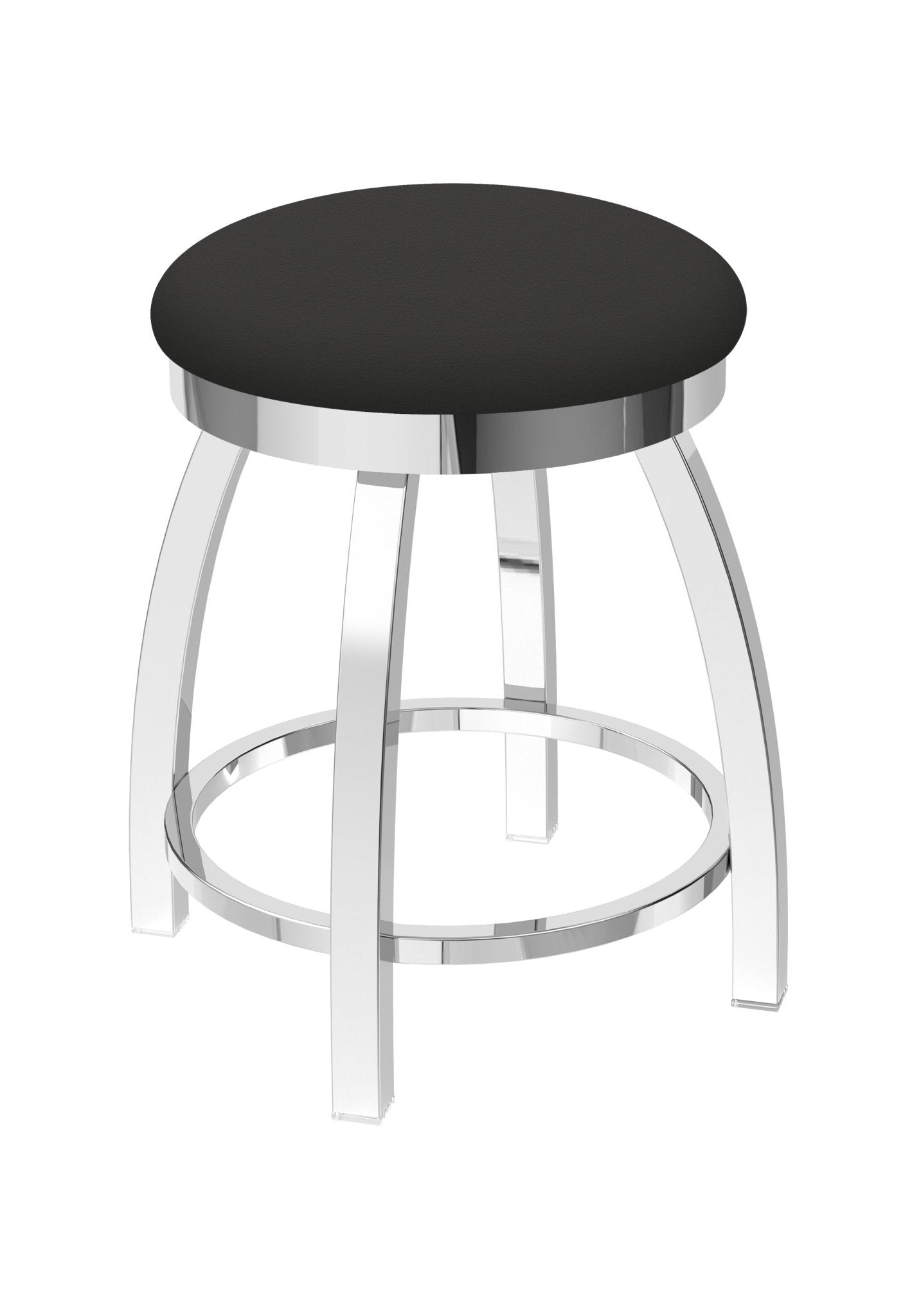 Holland Bar Stool 802 Misha Swivel Vanity Stool Upholstered Seat 18"H (HBS - 802 - VS - UP - 18H) - SchoolOutlet