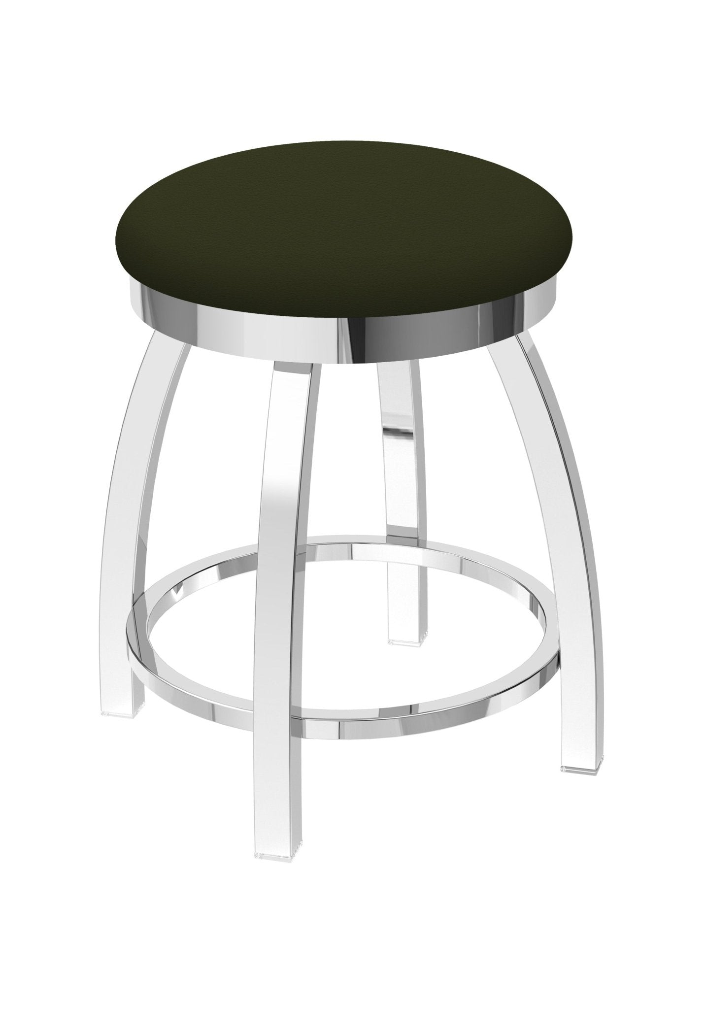 Holland Bar Stool 802 Misha Swivel Vanity Stool Upholstered Seat 18"H (HBS - 802 - VS - UP - 18H) - SchoolOutlet