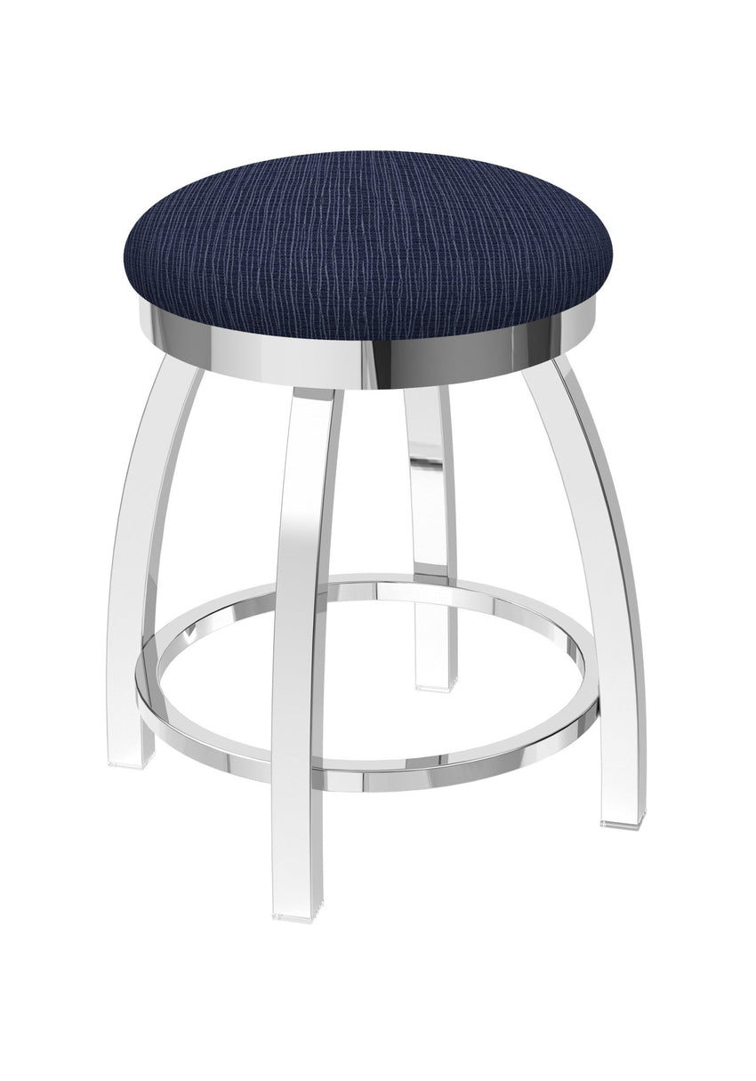 Holland Bar Stool 802 Misha Swivel Vanity Stool Upholstered Seat 18"H (HBS - 802 - VS - UP - 18H) - SchoolOutlet