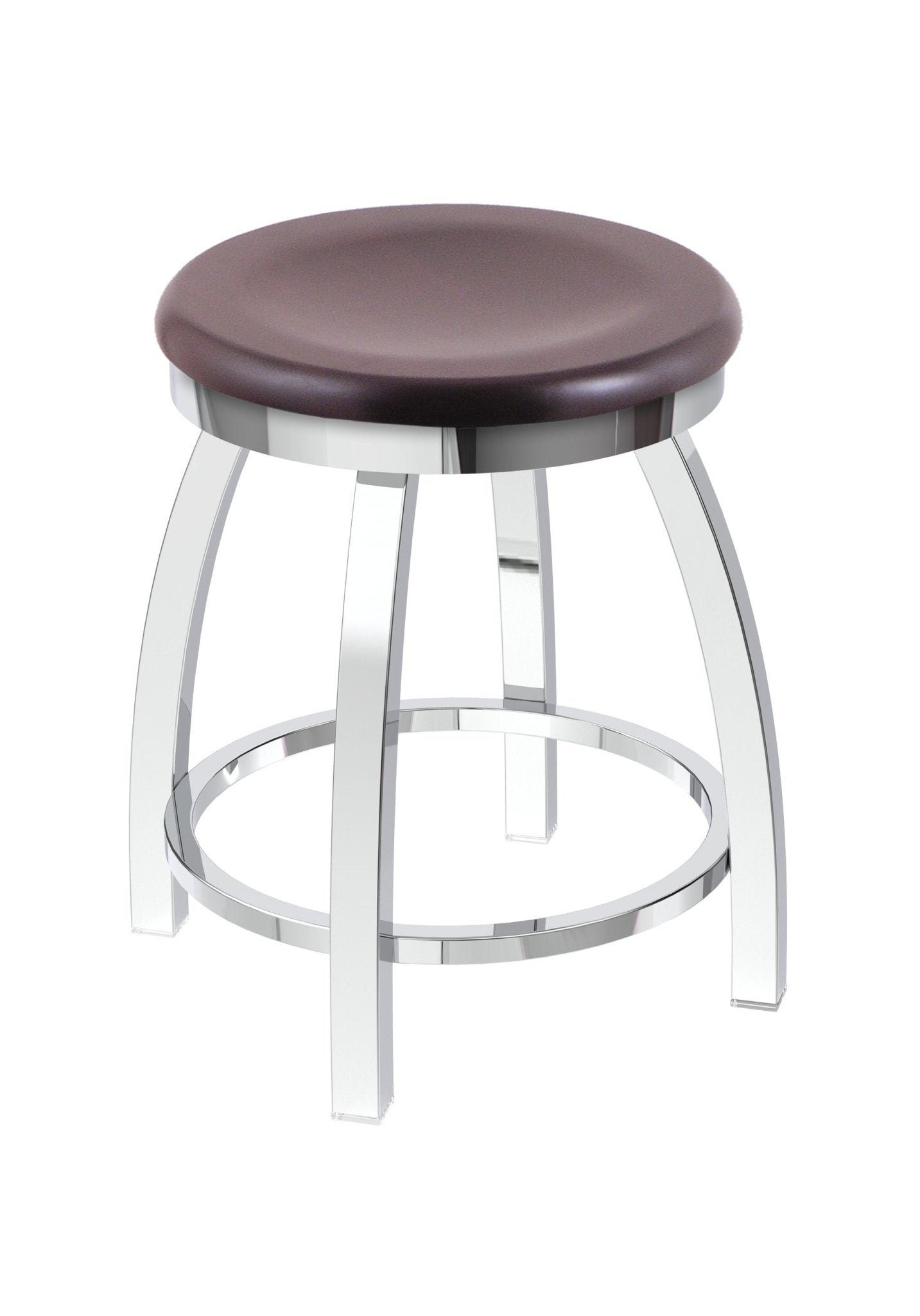 Holland Bar Stool 802 Misha Swivel Vanity Stool Wooden Seat 18"H (HBS - 802 - VS - WD - 18H) - SchoolOutlet