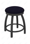 Holland Bar Stool 802 Misha Swivel Vanity Stool Upholstered Seat 18