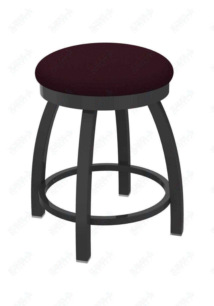 Holland Bar Stool 802 Misha Swivel Vanity Stool Upholstered Seat 18"H (HBS - 802 - VS - UP - 18H) - SchoolOutlet