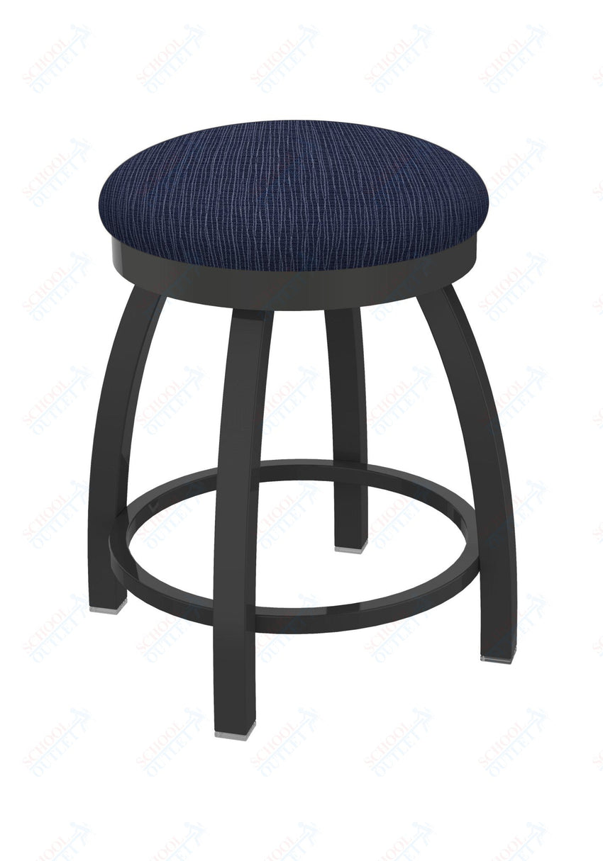 Holland Bar Stool 802 Misha Swivel Vanity Stool Upholstered Seat 18"H (HBS - 802 - VS - UP - 18H) - SchoolOutlet