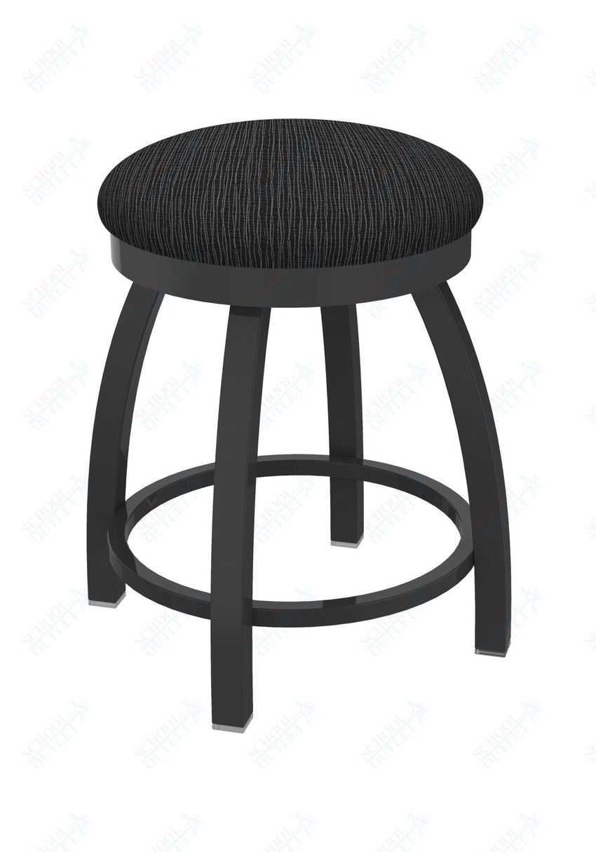 Holland Bar Stool 802 Misha Swivel Vanity Stool Upholstered Seat 18"H (HBS - 802 - VS - UP - 18H) - SchoolOutlet