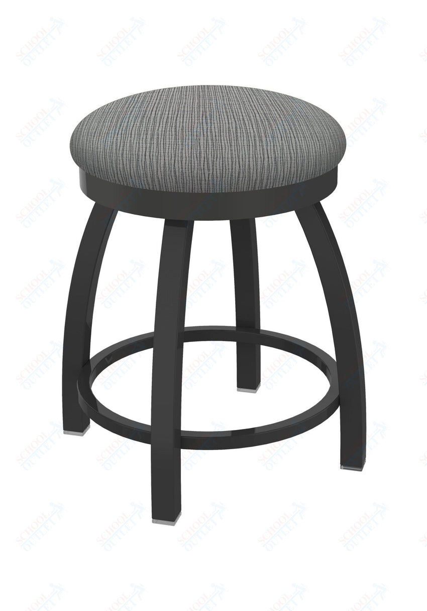 Holland Bar Stool 802 Misha Swivel Vanity Stool Upholstered Seat 18"H (HBS - 802 - VS - UP - 18H) - SchoolOutlet