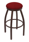 Holland Bar Stool 802 Misha Swivel Counter Stool Upholstered Seat 25