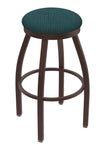 Holland Bar Stool 802 Misha Swivel Counter Stool Upholstered Seat 25