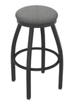 Holland Bar Stool 802 Misha Swivel Counter Stool Upholstered Seat 25