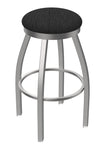 Holland Bar Stool 802 Misha Swivel Counter Stool Upholstered Seat 25