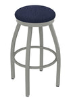 Holland Bar Stool 802 Misha Swivel Bar Stool Upholstered Seat 30