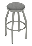 Holland Bar Stool 802 Misha Swivel Bar Stool Upholstered Seat 30