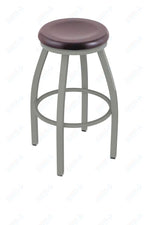 Holland Bar Stool 802 Misha Swivel Bar Stool Wooden Seat 30
