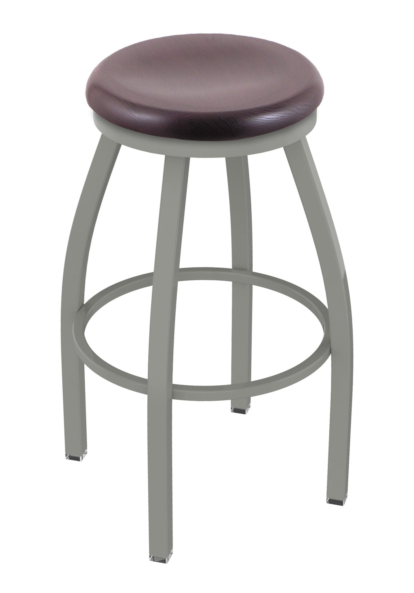 Holland Bar Stool 802 Misha Swivel Bar Stool Wooden Seat 30"H (HBS - 802 - BS - WD - 30H) - SchoolOutlet