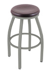 Holland Bar Stool 802 Misha Swivel Bar Stool Wooden Seat 30