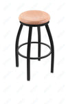 Holland Bar Stool 802 Misha Swivel Bar Stool Wooden Seat 30