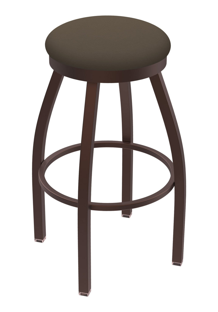 Holland Bar Stool 802 Misha Swivel Bar Stool Upholstered Seat 30"H (HBS - 802 - BS - UP - 30H) - SchoolOutlet