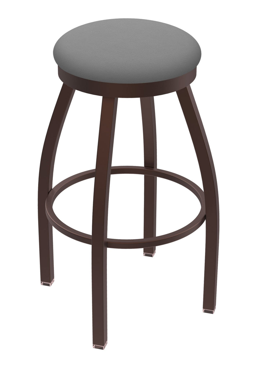 Holland Bar Stool 802 Misha Swivel Bar Stool Upholstered Seat 30"H (HBS - 802 - BS - UP - 30H) - SchoolOutlet