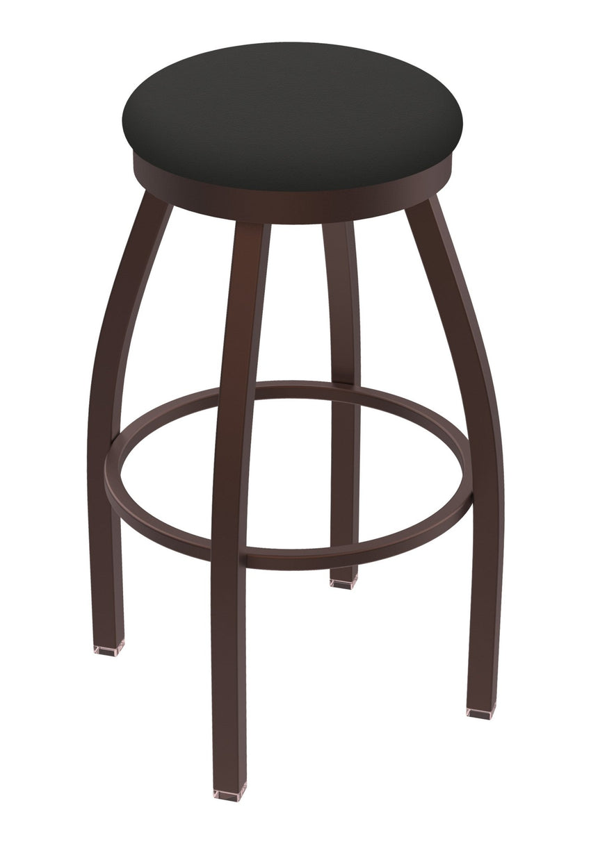 Holland Bar Stool 802 Misha Swivel Bar Stool Upholstered Seat 30"H (HBS - 802 - BS - UP - 30H) - SchoolOutlet