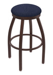 Holland Bar Stool 802 Misha Swivel Bar Stool Upholstered Seat 30