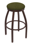 Holland Bar Stool 802 Misha Swivel Bar Stool Upholstered Seat 30