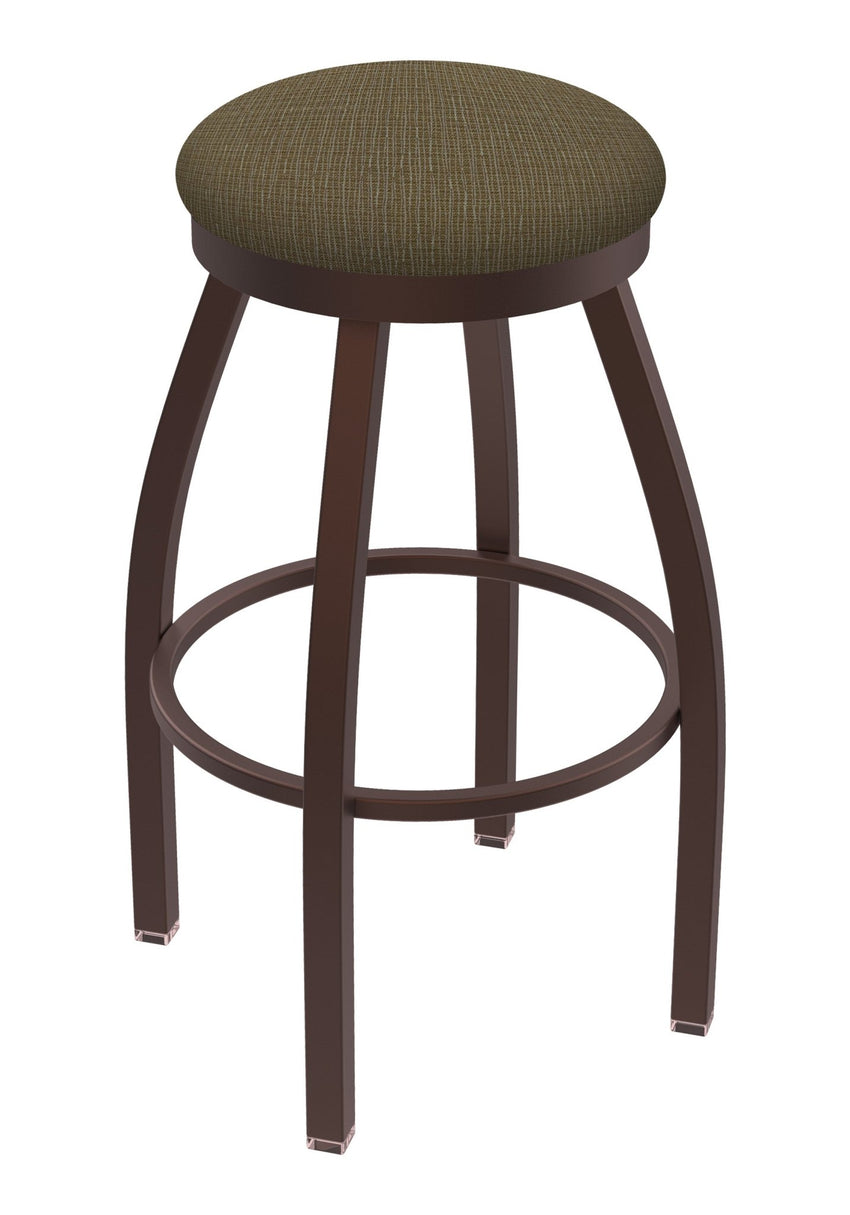 Holland Bar Stool 802 Misha Swivel Bar Stool Upholstered Seat 30"H (HBS - 802 - BS - UP - 30H) - SchoolOutlet
