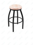 Holland Bar Stool 802 Misha Swivel Bar Stool Wooden Seat 30