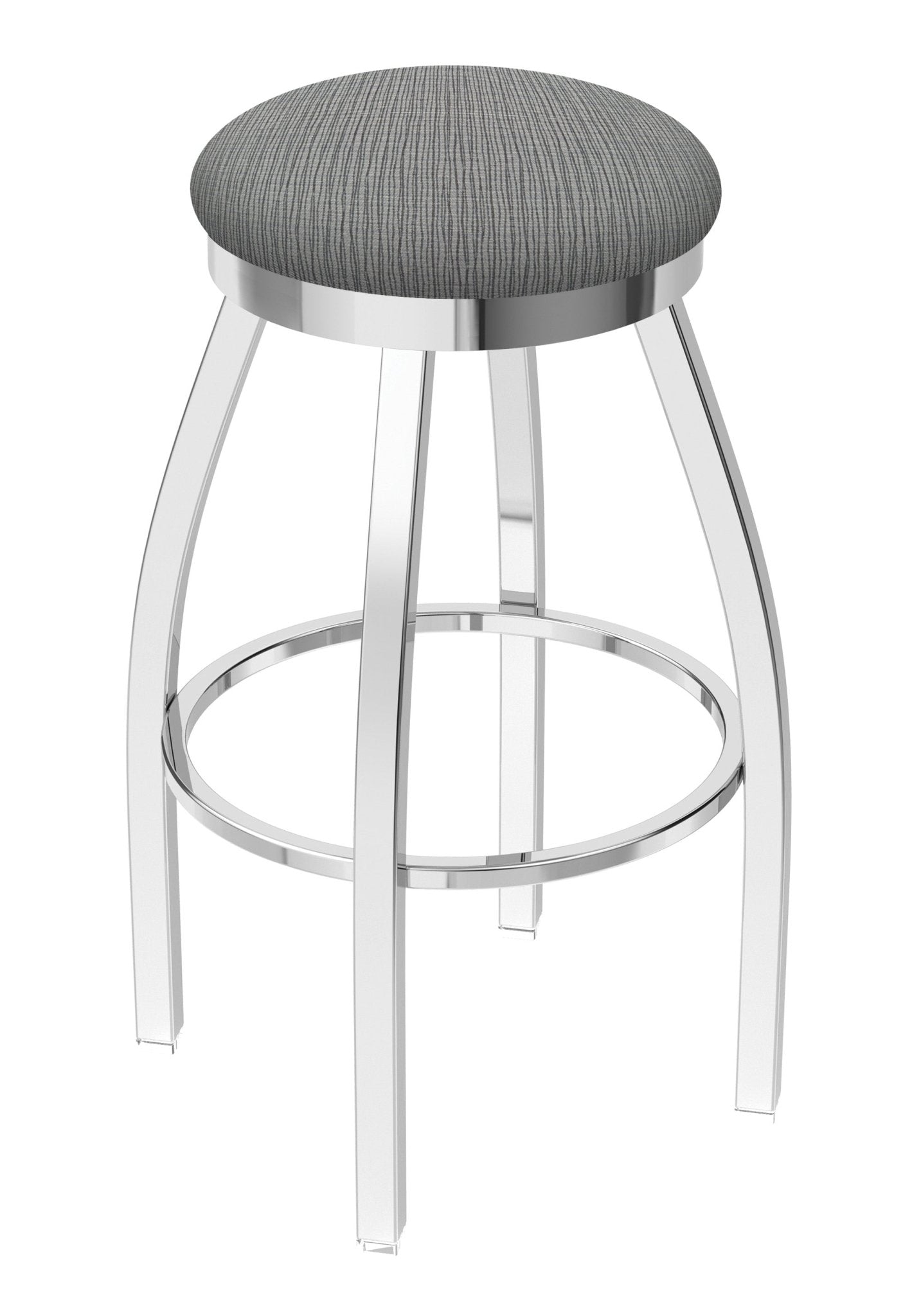 Holland Bar Stool 802 Misha Swivel Bar Stool Upholstered Seat 30"H (HBS - 802 - BS - UP - 30H) - SchoolOutlet