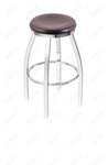 Holland Bar Stool 802 Misha Swivel Bar Stool Wooden Seat 30