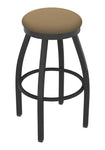 Holland Bar Stool 802 Misha Swivel Bar Stool Upholstered Seat 30
