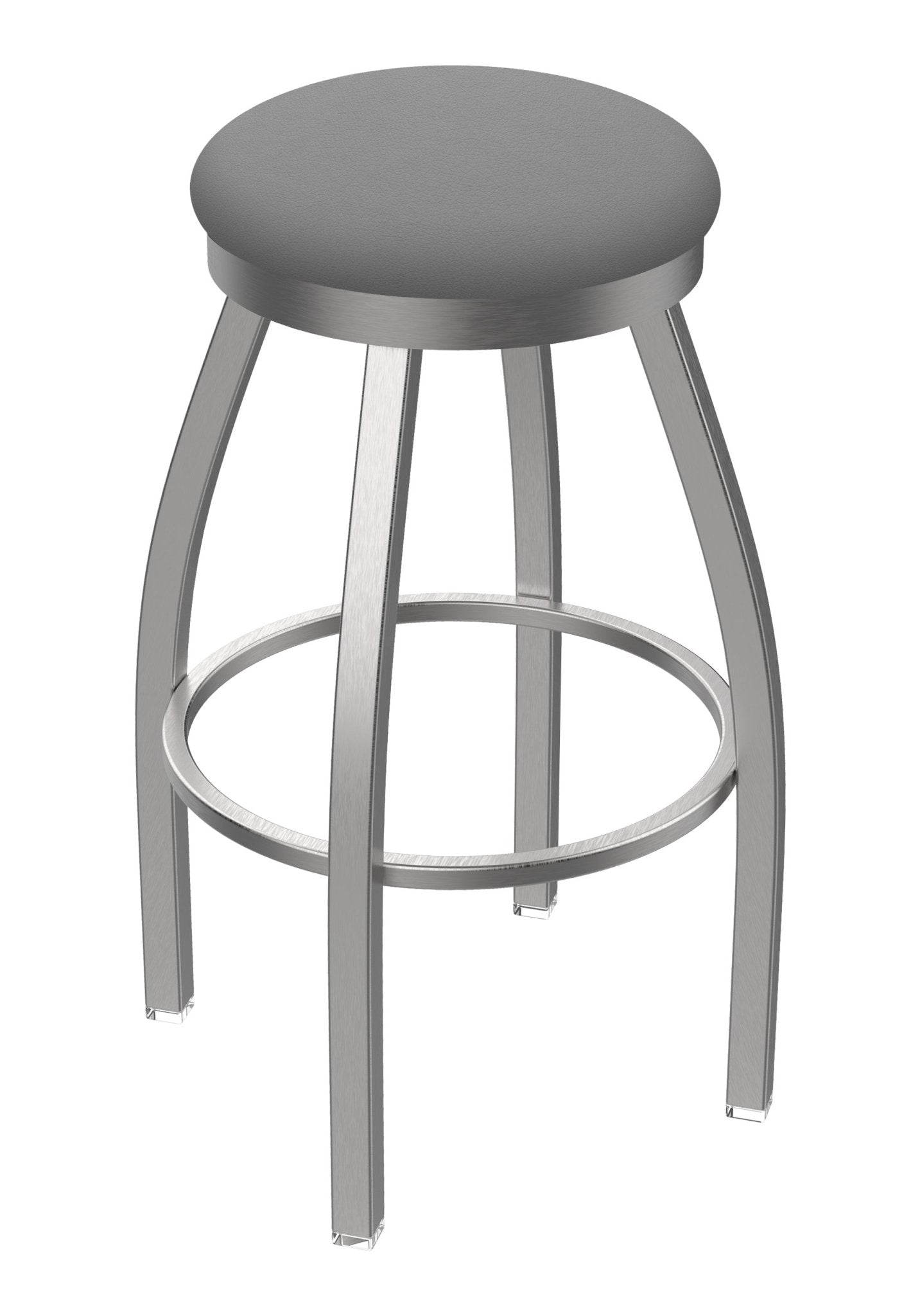 Holland Bar Stool 802 Misha Swivel Bar Stool Upholstered Seat 30"H (HBS - 802 - BS - UP - 30H) - SchoolOutlet