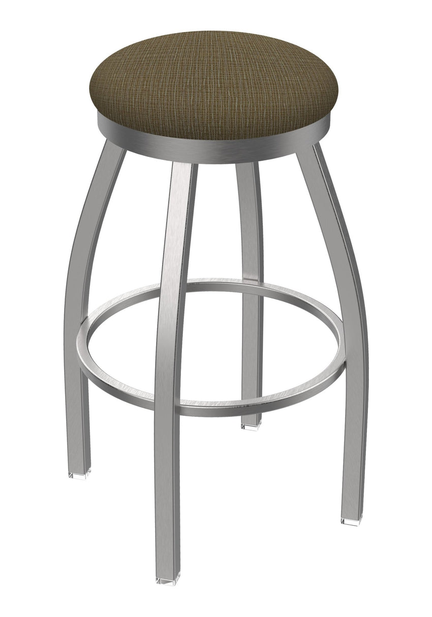 Holland Bar Stool 802 Misha Swivel Bar Stool Upholstered Seat 30"H (HBS - 802 - BS - UP - 30H) - SchoolOutlet
