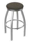 Holland Bar Stool 802 Misha Swivel Bar Stool Upholstered Seat 30